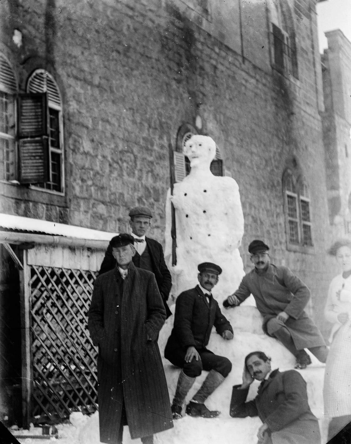 A Winter Miracle: Jerusalem's Snowfall in 1921