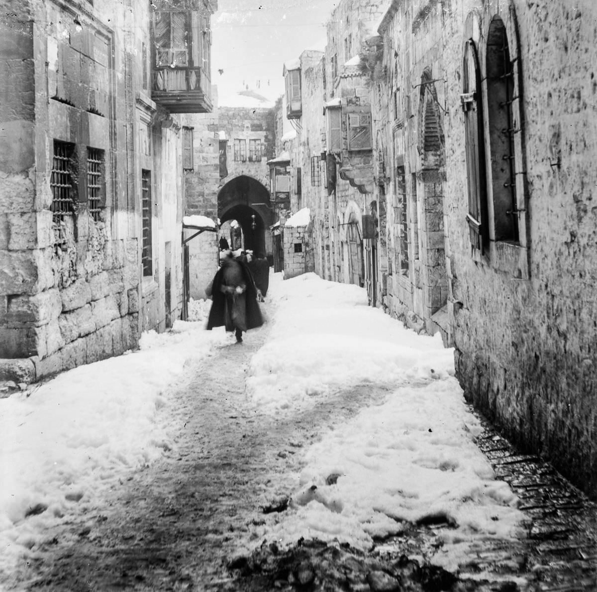 A Winter Miracle: Jerusalem's Snowfall in 1921