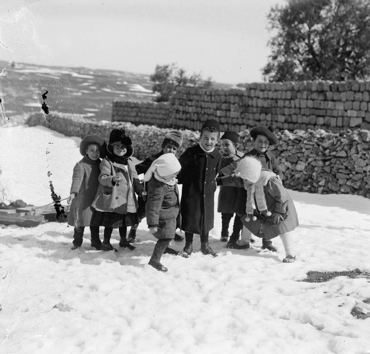 A Winter Miracle: Jerusalem's Snowfall in 1921