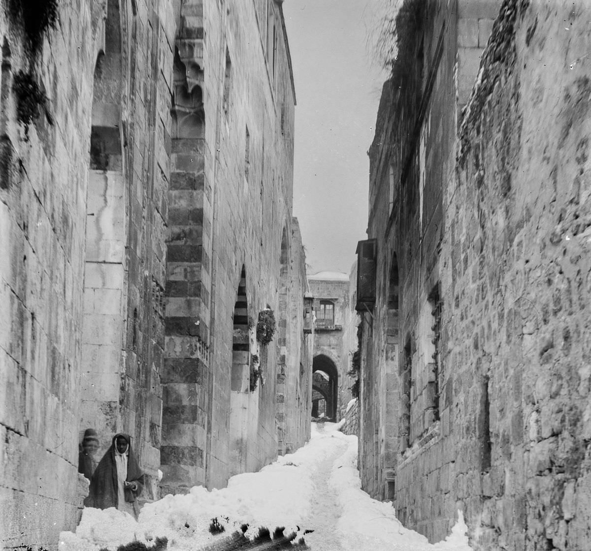 A Winter Miracle: Jerusalem's Snowfall in 1921