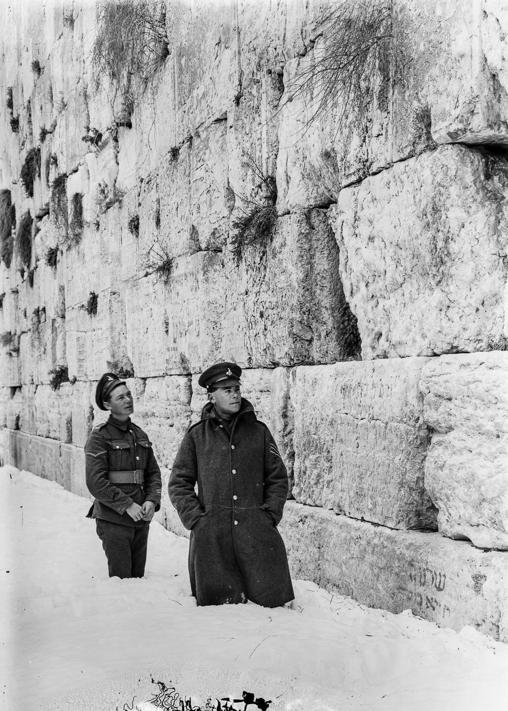 A Winter Miracle: Jerusalem's Snowfall in 1921