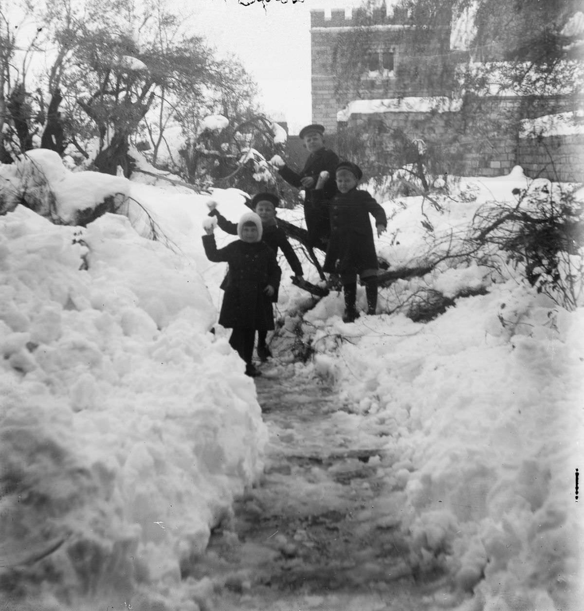 A Winter Miracle: Jerusalem's Snowfall in 1921