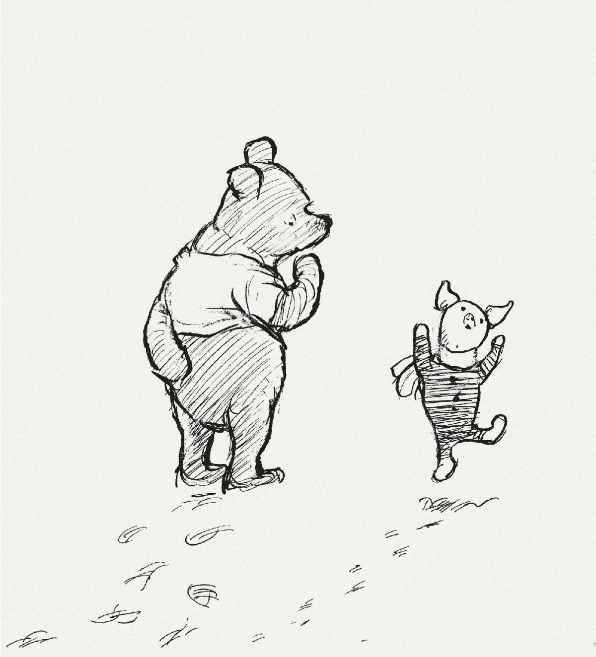 What? said Piglet, with a jump.