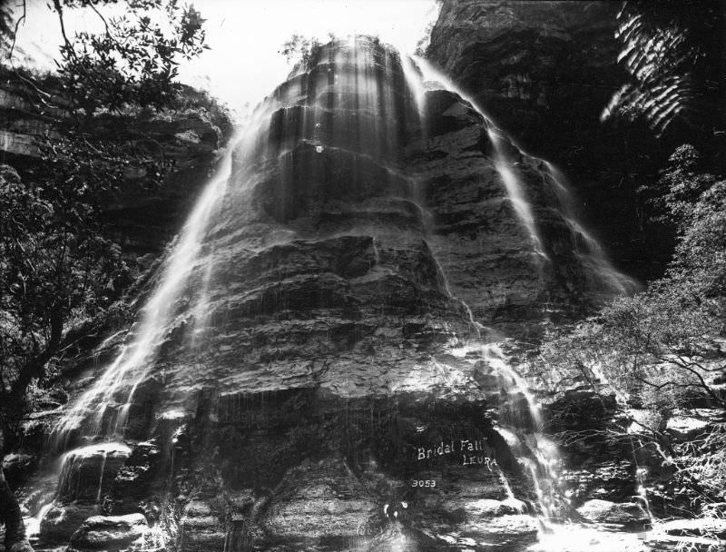 Bridal Falls, Leura, New South Wales, 1900