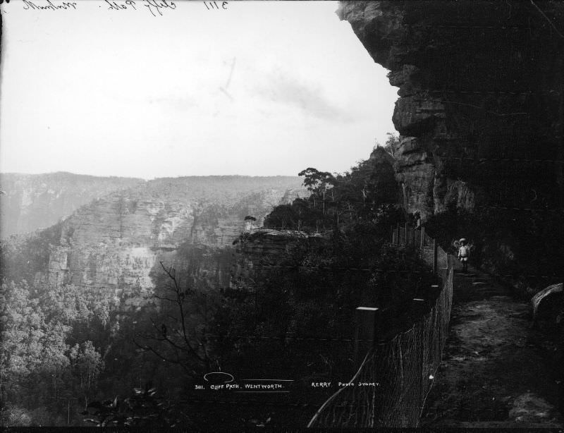 Cliff Path, Wentworth, New South Wales, 1900