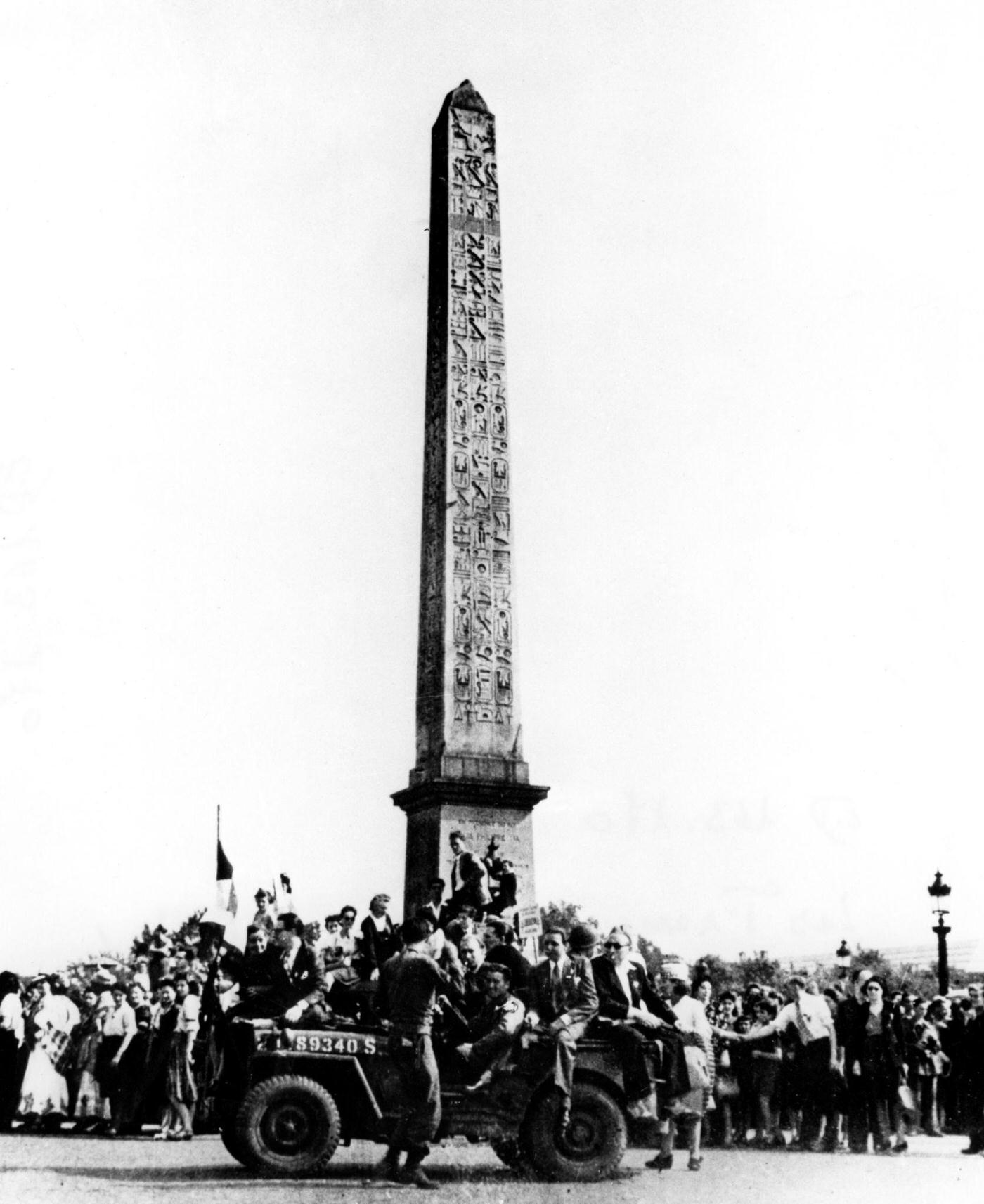 The liberation of Paris, August 1944.