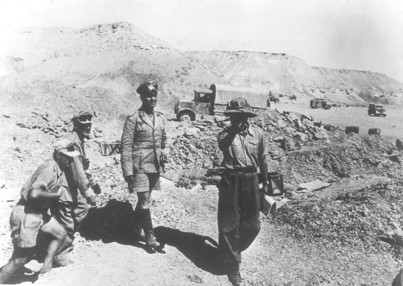 Erwin Rommel General field marshall, of the german africa corps in Egypt