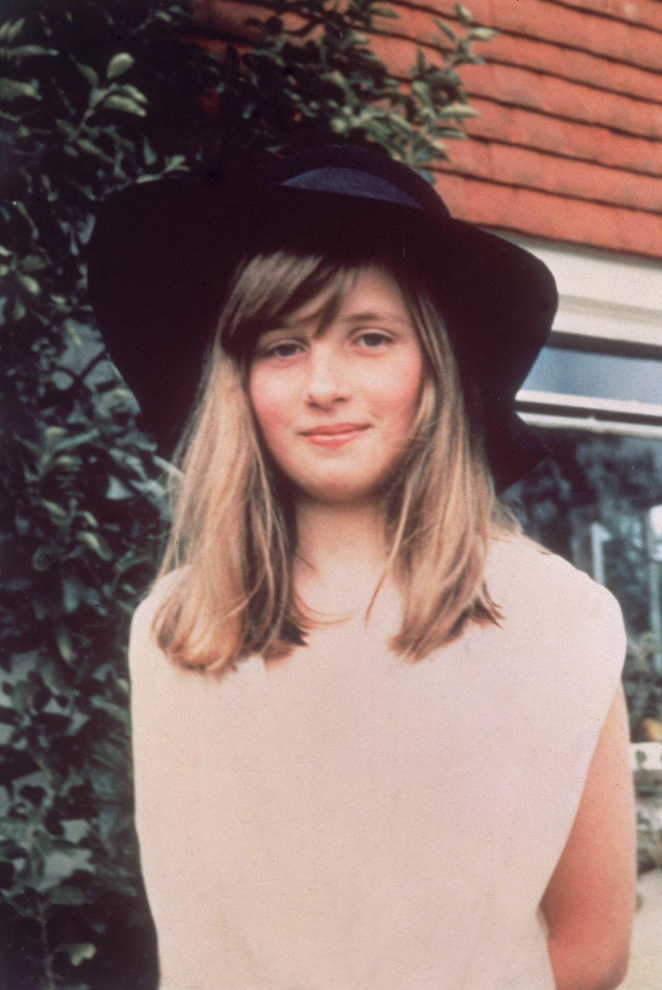 Lady Diana Spencer during a summer holiday in Itchenor, West Sussex.