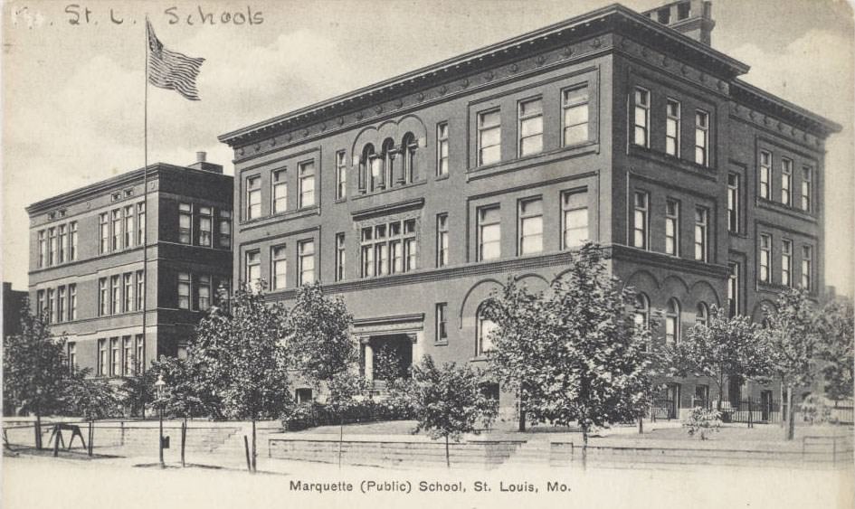 Marquette (Public) School, St. Louis, 1900