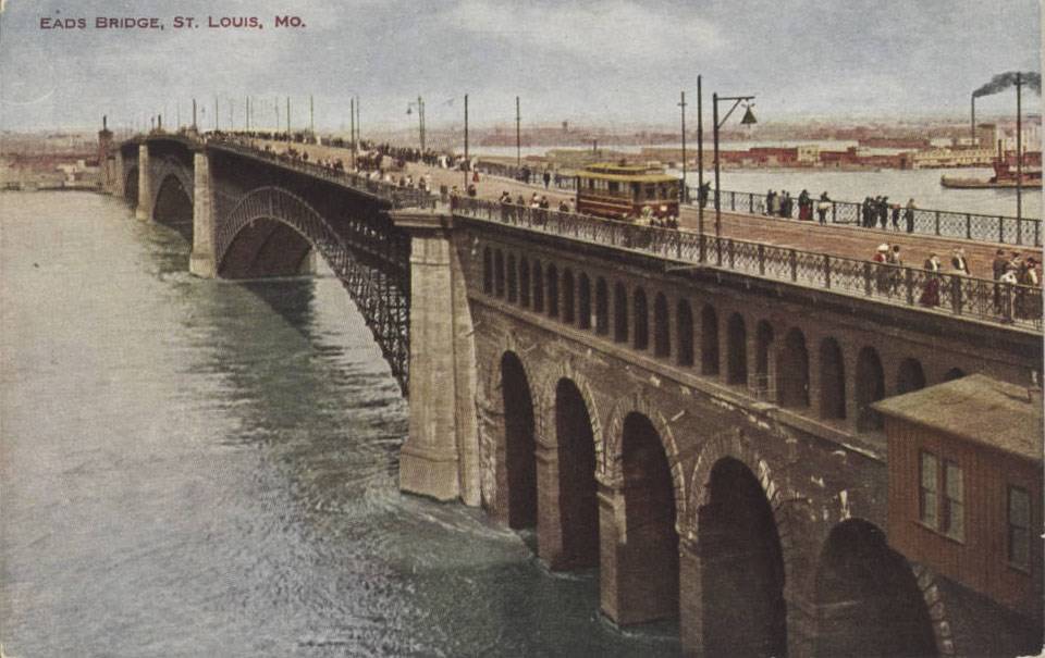 Eads Bridge, St. Louis, 1900