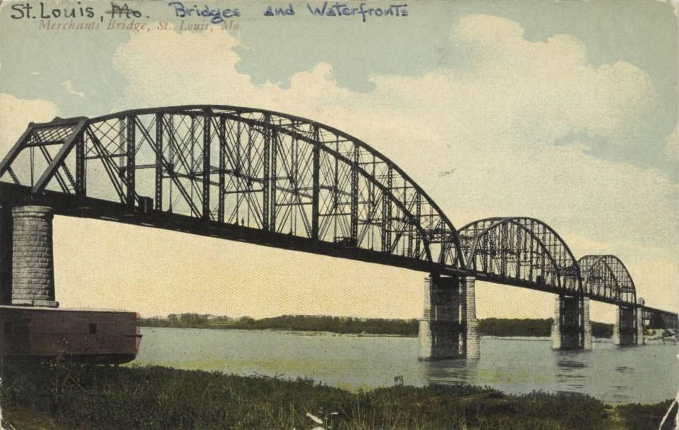 Merchants' Bridge, St. Louis, 1900