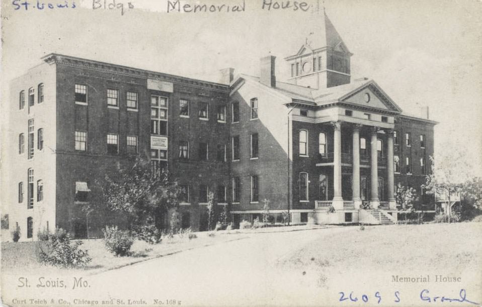 Memorial House, 2609 South Grand, St. Louis, 1900