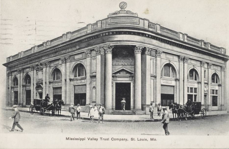 Mississippi Valley Trust Company, St. Louis, 1909