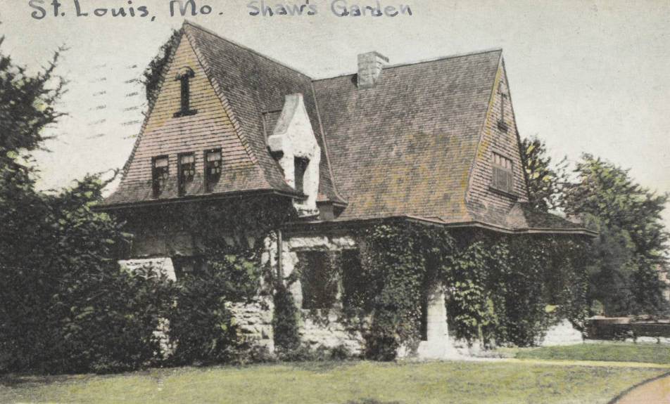 Private gate house, Shaw's Garden, St. Louis, 1905