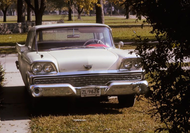 1959 Ford at 4702 Polk, Dearborn Heights, Michigan, 1964