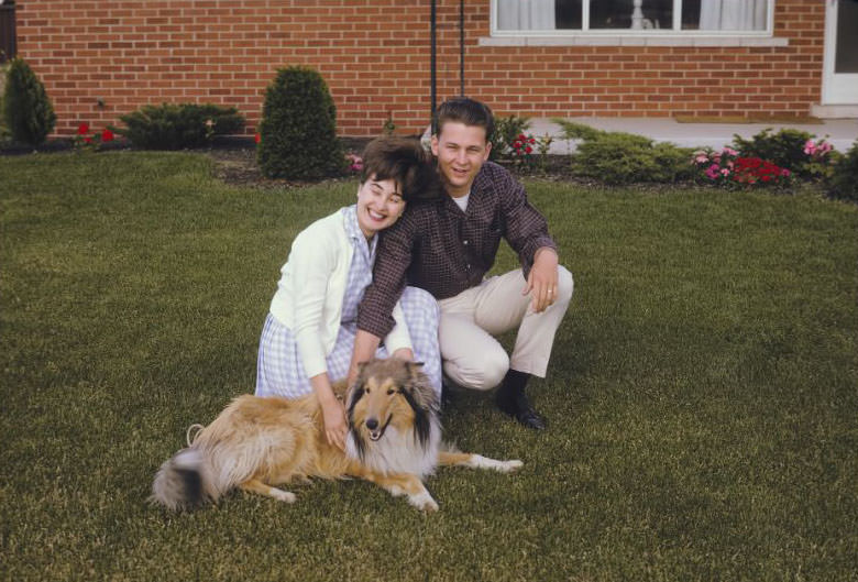 Bob, Nancy Dorsey and Lochy, 1965