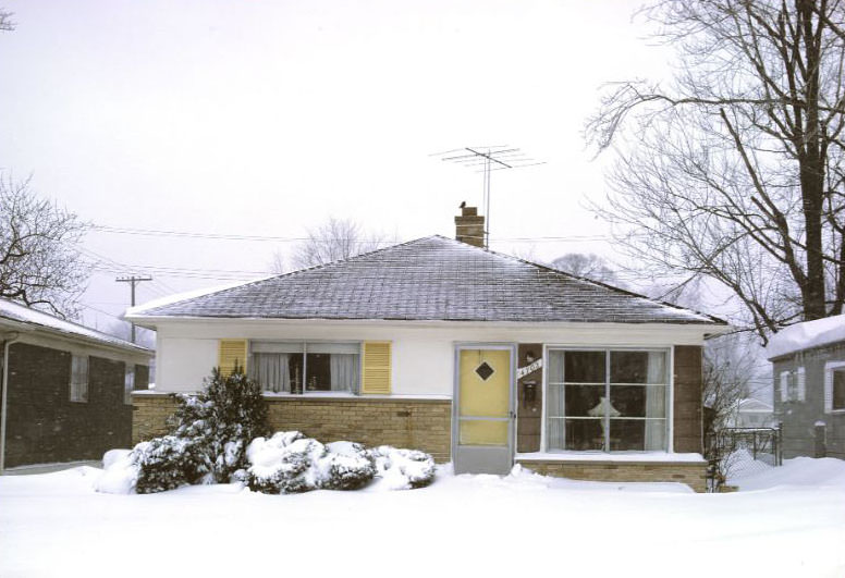 House at 4702 Polk, Dearborn Heights, Michigan, 1965