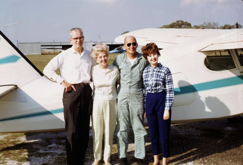 Dorsey's with Jack Cantrell, pilot, Baytown, Texas, 1966