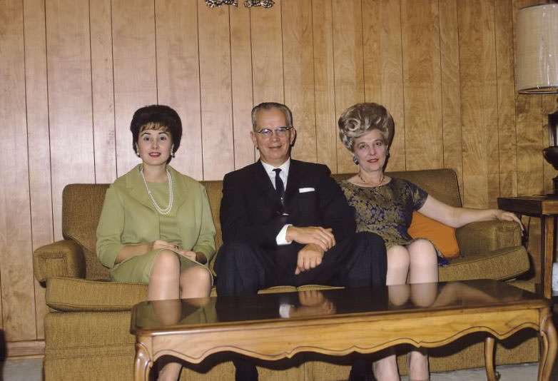 Nancy, Charles and Melba Dorsey, 1966