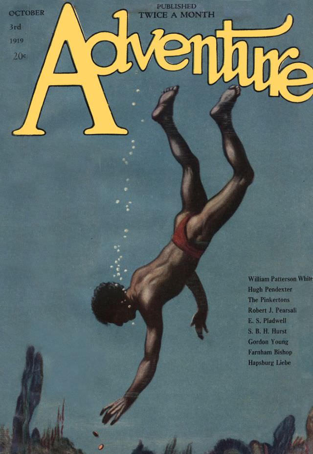 Adventure cover, October 3, 1919