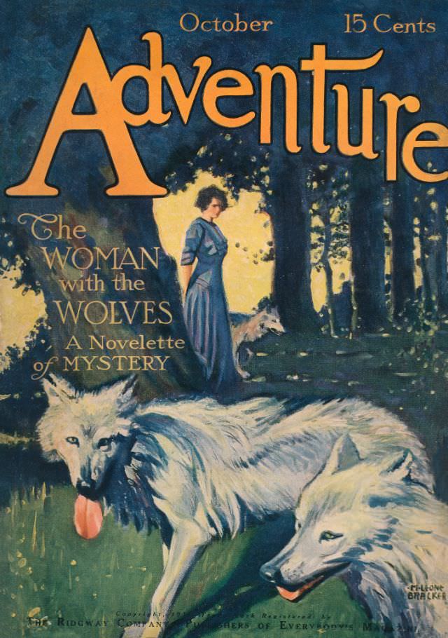 Adventure cover, October 1911