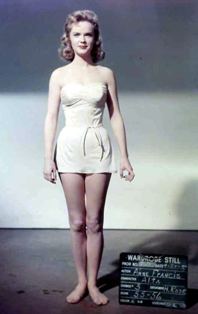 Anne Francis's Iconic Wardrobe in 'Forbidden Planet' (1956)