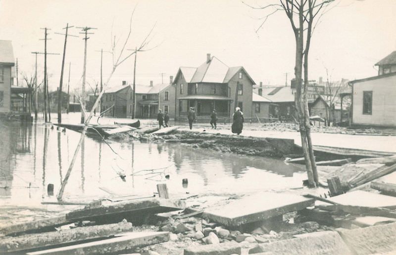 Flood of 1913 in Massillon, Ohio