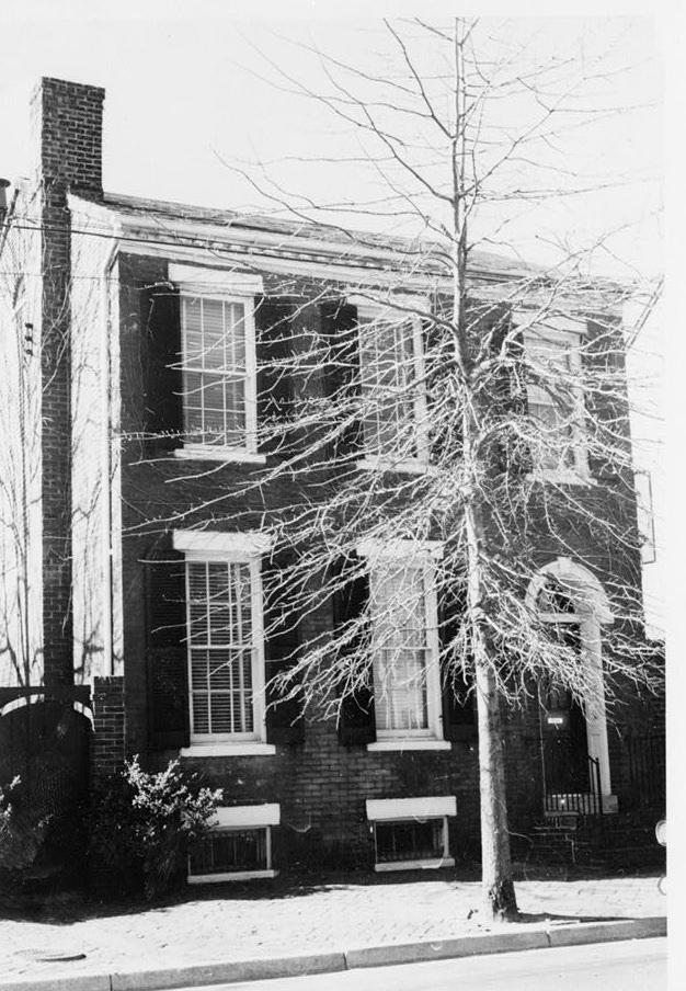 Queen Street Area Survey, 308 Queen Street (House), Alexandria, 1933