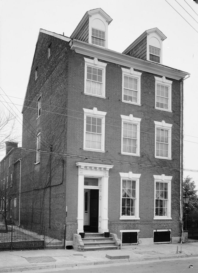 General Daniel Roberdeau House, 418 South Lee Street, Alexandria, 1933