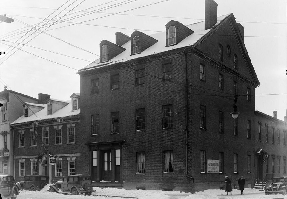 Mason's Ordinary (Coffee House), 128 North Royal Street, Alexandria, 1933