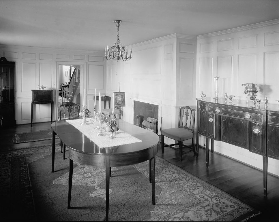 Fairfax-Moore-Montague House, 207 Prince Street, Alexandria, Virginia, 1930s