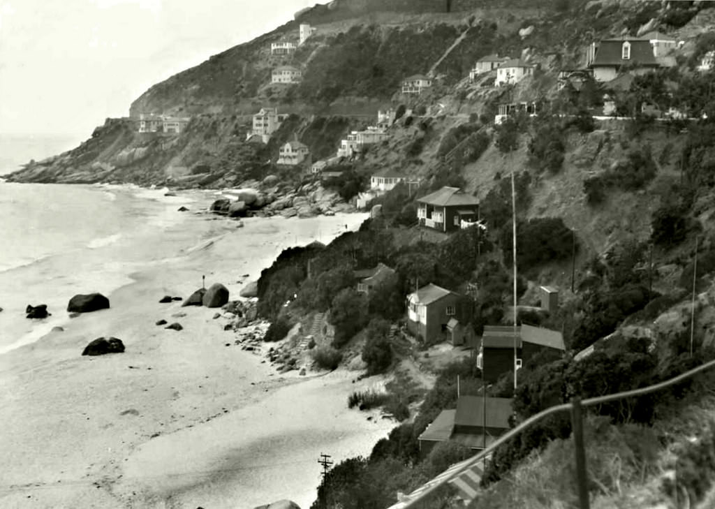 Looks like 3rd. beach in the foreground, 1934