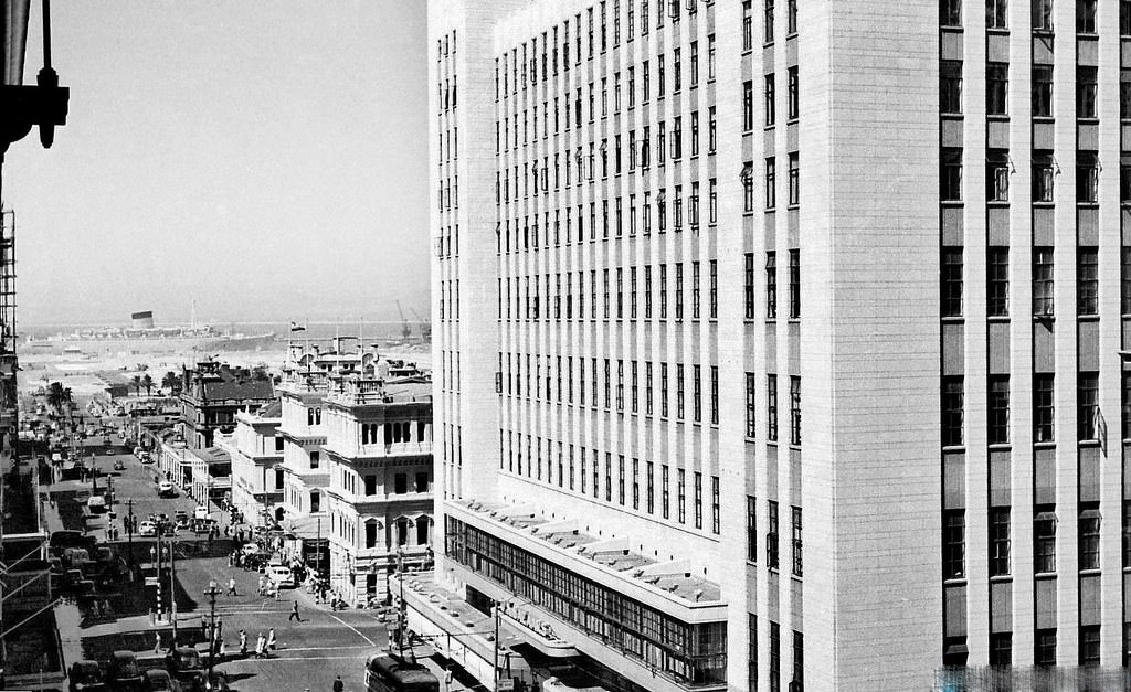 Adderley street, 1952.