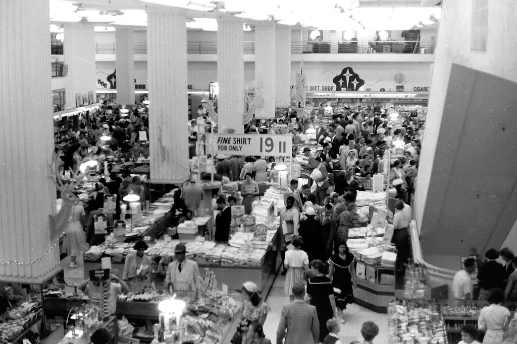 O.K. Bazaars Adderley street, 1953.