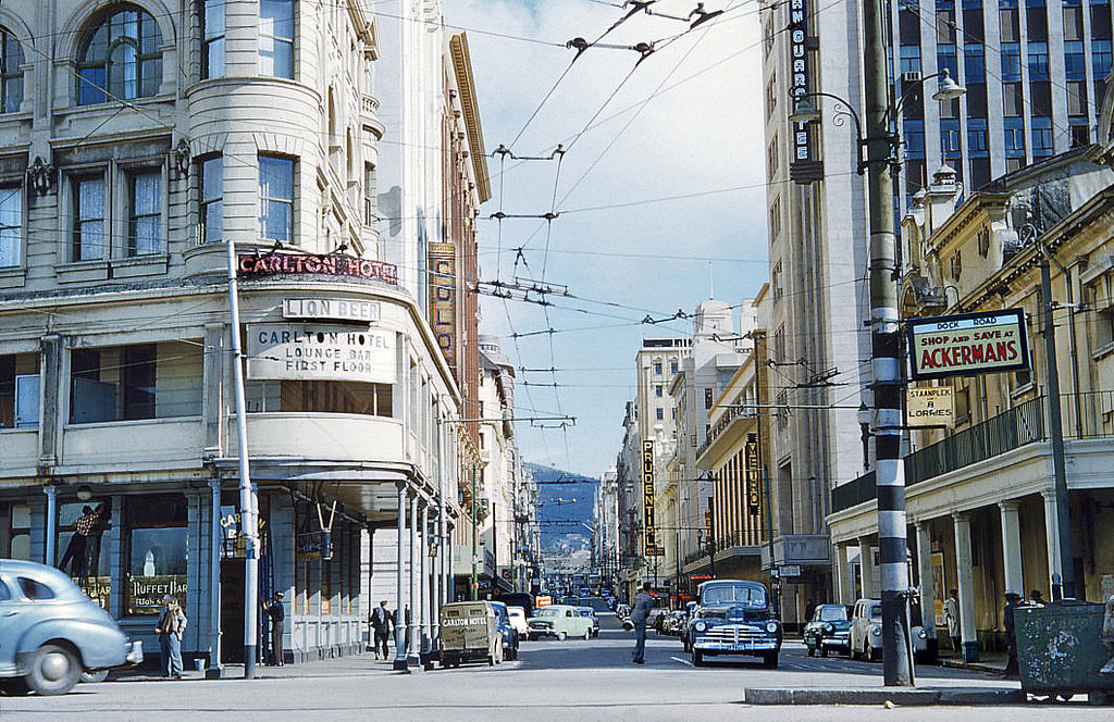 St. George's street, 1955