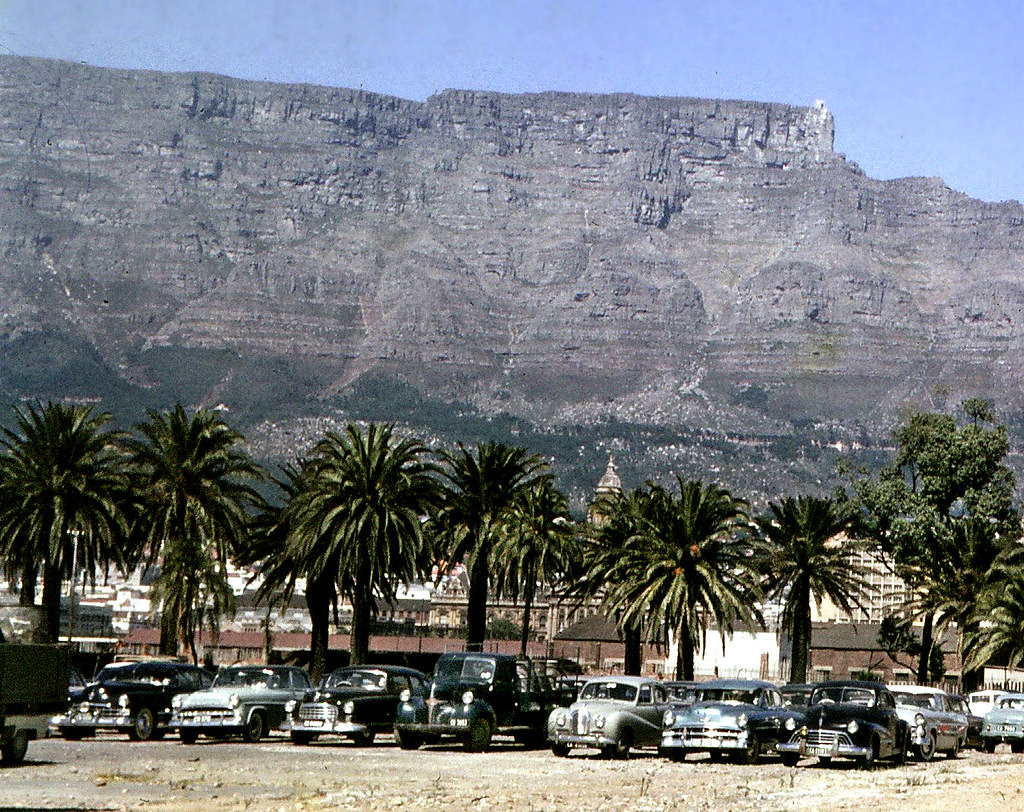 Parking on the Foreshore, 1957.