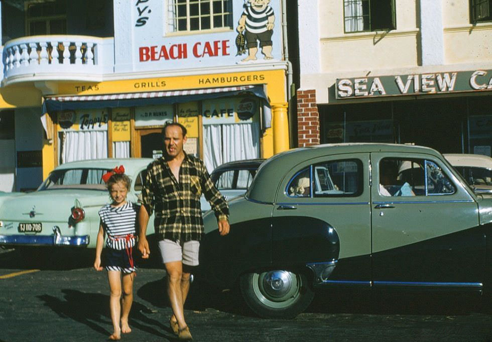 Beach Cafe, Gordons Bay, 1957