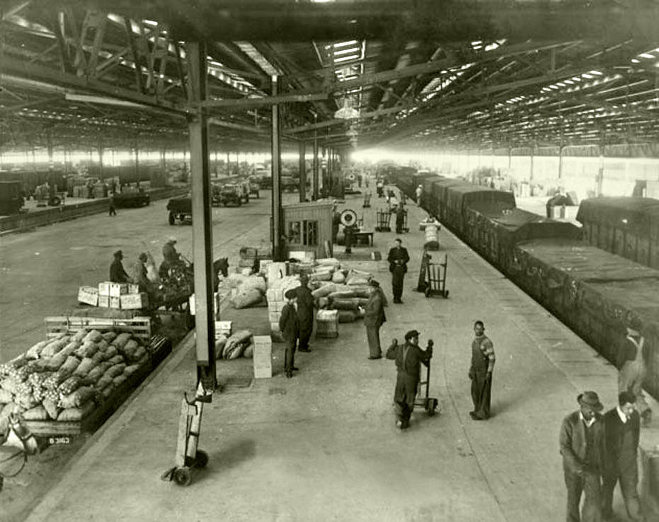 Culemborg goods yard, 1953.