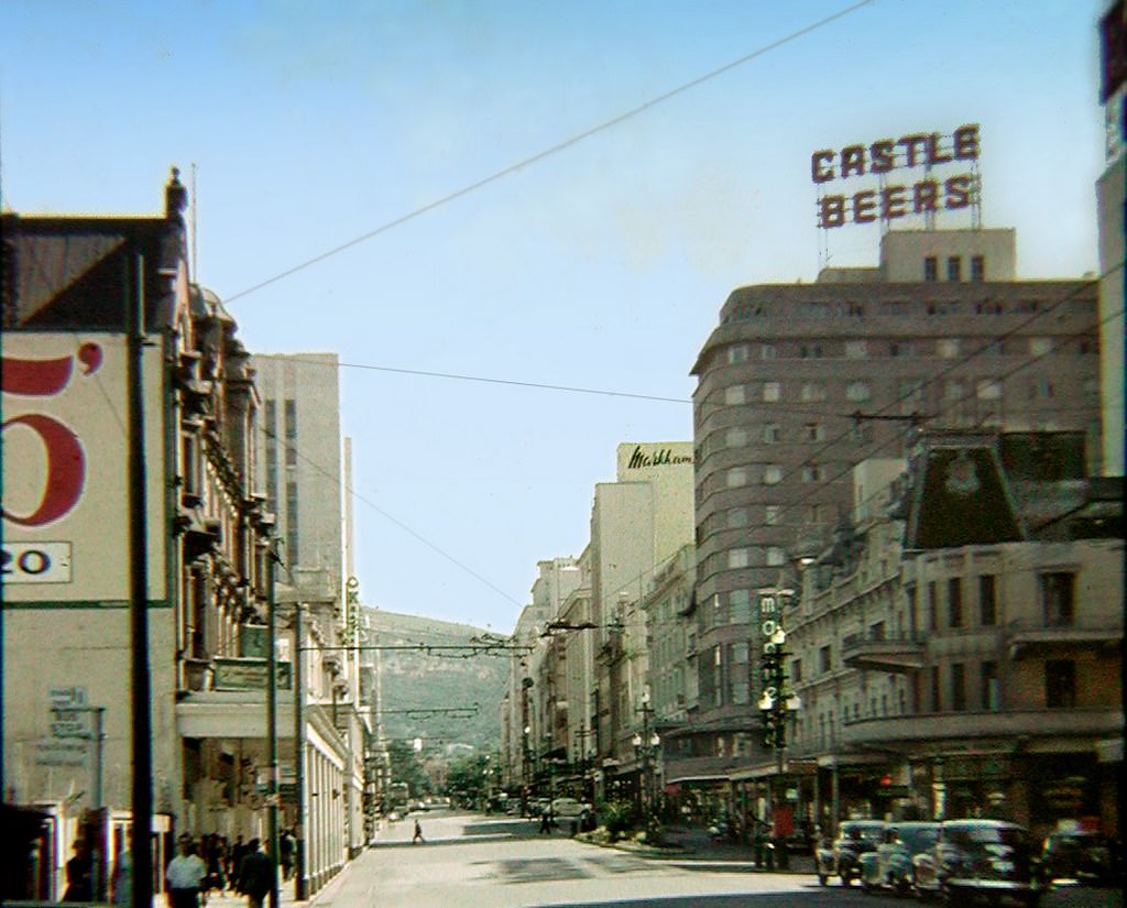 Adderley street, 1956.