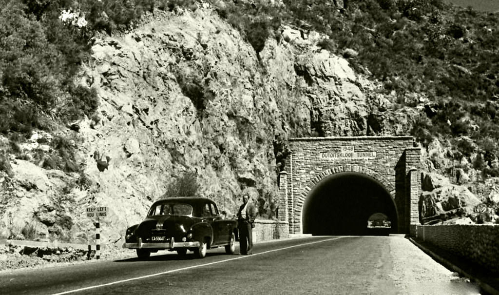 Du Toit'skloof Tunnel, March 1952.