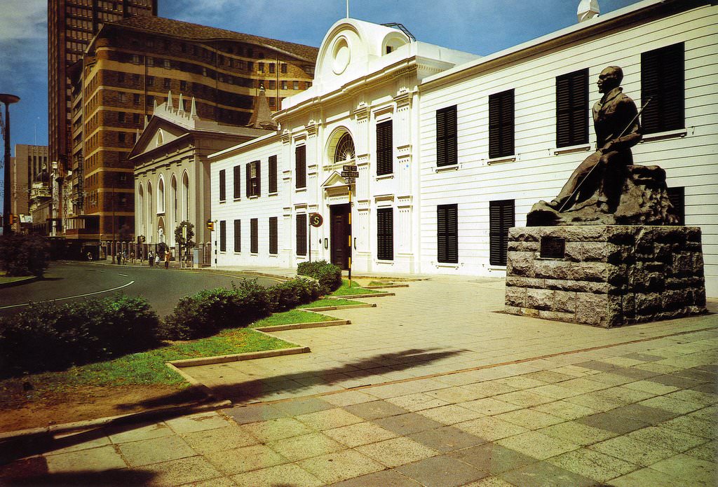 Top end of Adderley street, 1980