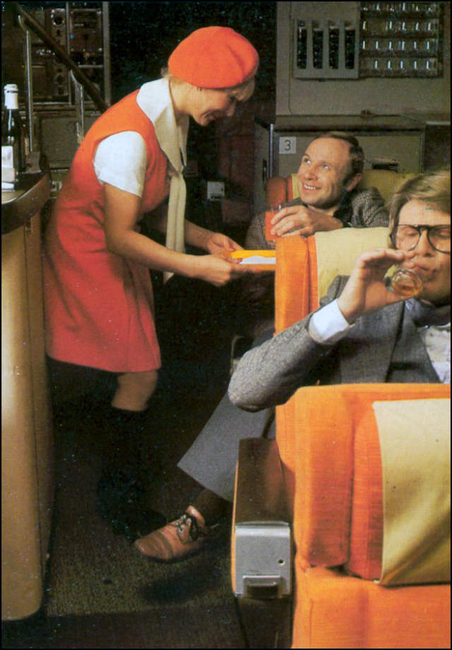 A Re-enactment of the Sexual Harassment Flight Attendants Endured in the 1970s