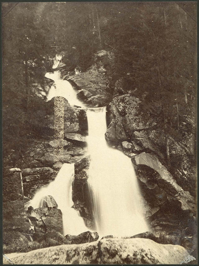 Triberg Waterfalls, Black Forest, 1880s.