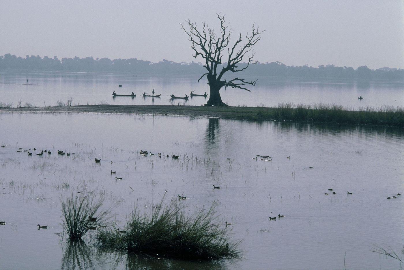 Mandalay, Myanmar - Fishermen, 1980s