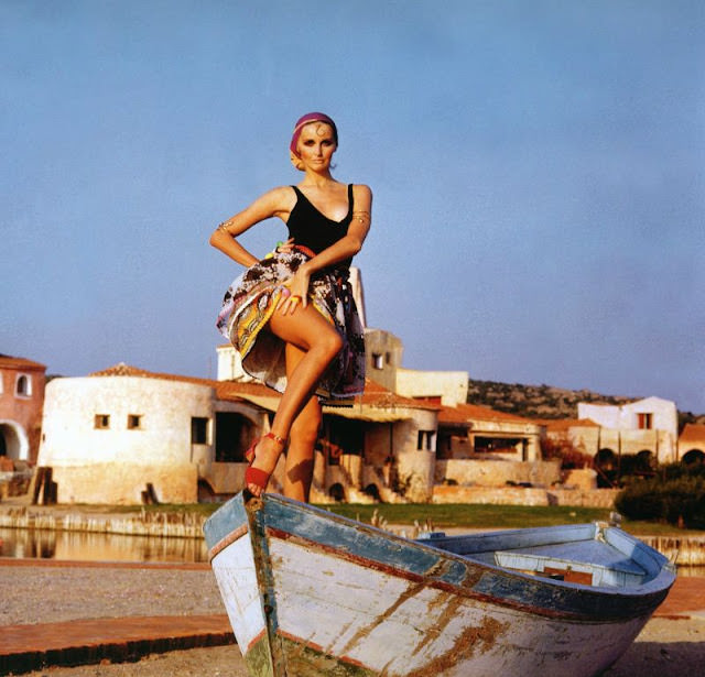Samantha Jones, Sardinia, 1969