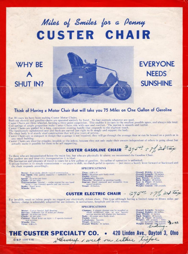 The Custer Chair Car: A Beacon of Hope in the Roaring '20s
