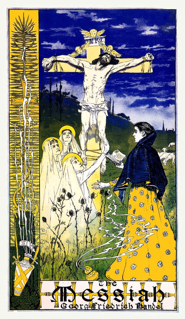 "The Messiah, Georg Friedrich Handel", Pèl & Ploma, 1899