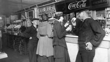 People Enjoying Coca Cola 20th Century