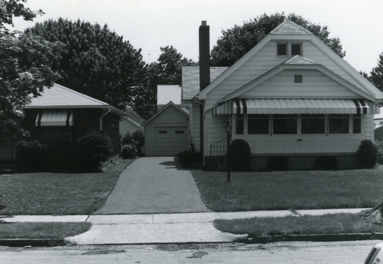 676 and 680 Racine Ave. in Hilltop, included in the Greater Hilltop Area Commission's project, 1980s.