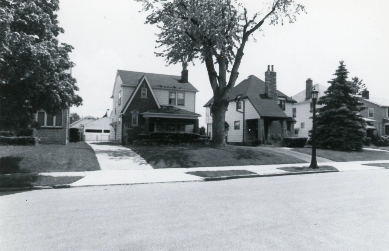 680 and 684 Wiltshire Rd. in Hilltop, featured in the Greater Hilltop Area Commission's guide, 1980s.